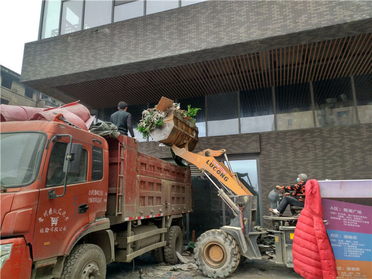 售樓部室內裝修拆除清運-成都戰狼拆除曹家巷恒大拆除案例一覽
